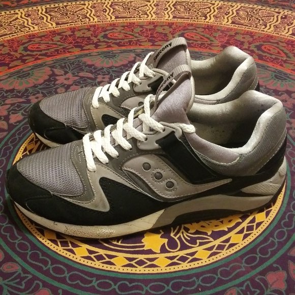 Saucony Other - Saucony Grid 9000 black grey mens size 10